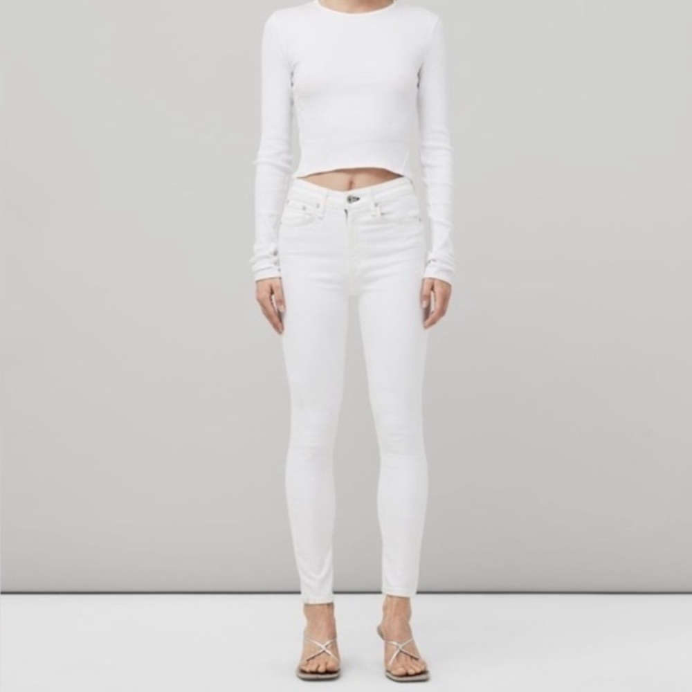 Rag & Bone Nina High Rise Ankle Skinny Jeans